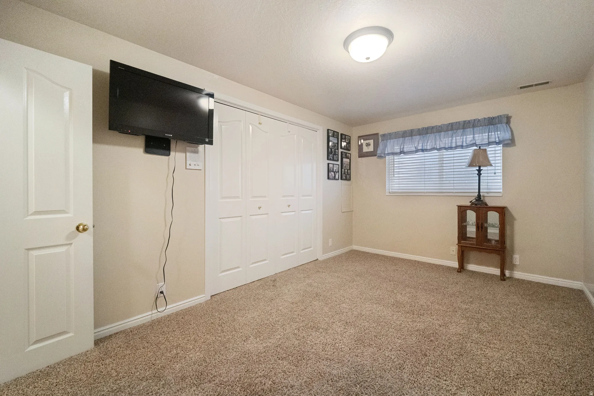 Basement bedroom