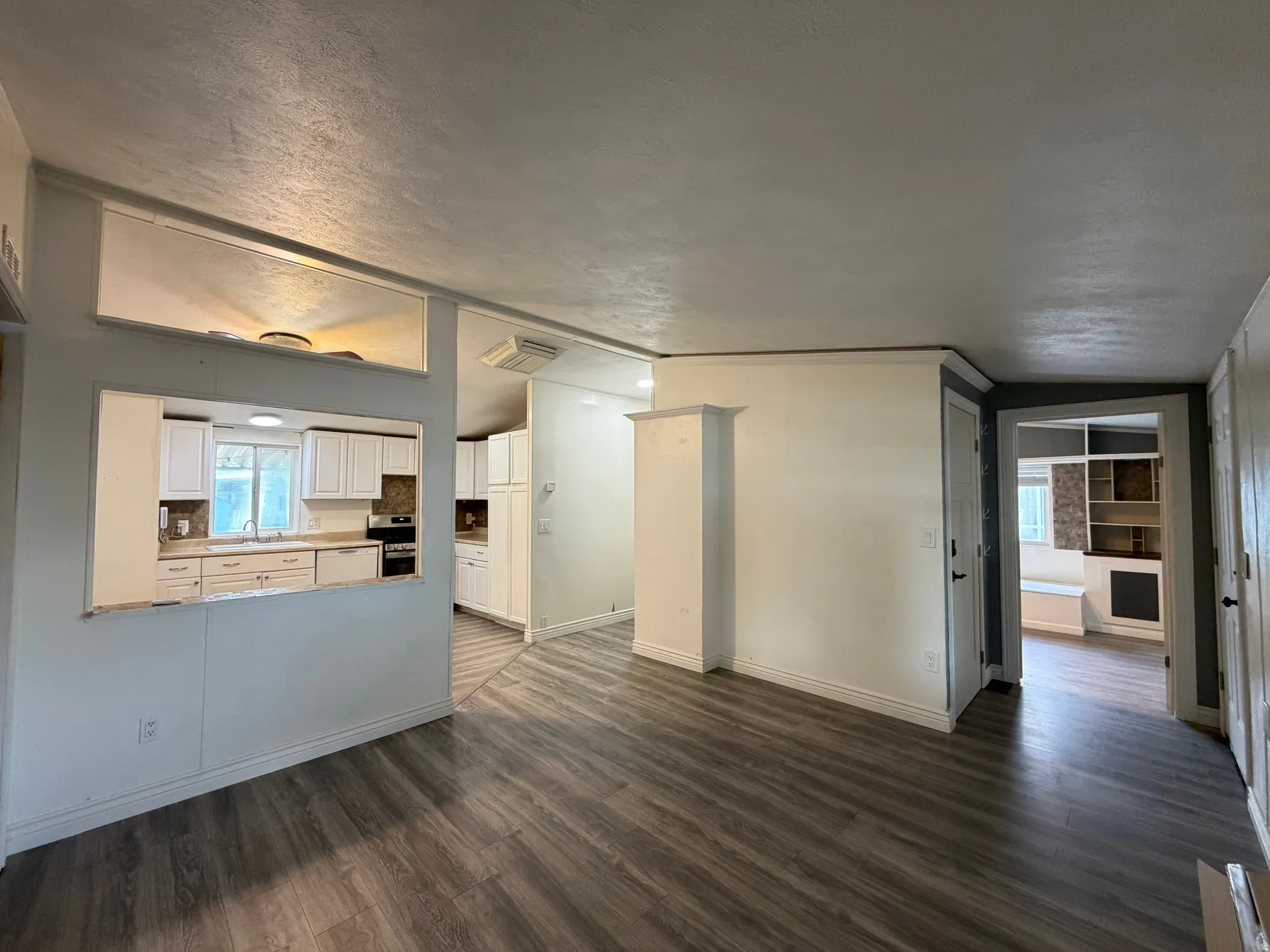 Wood-finish flooring