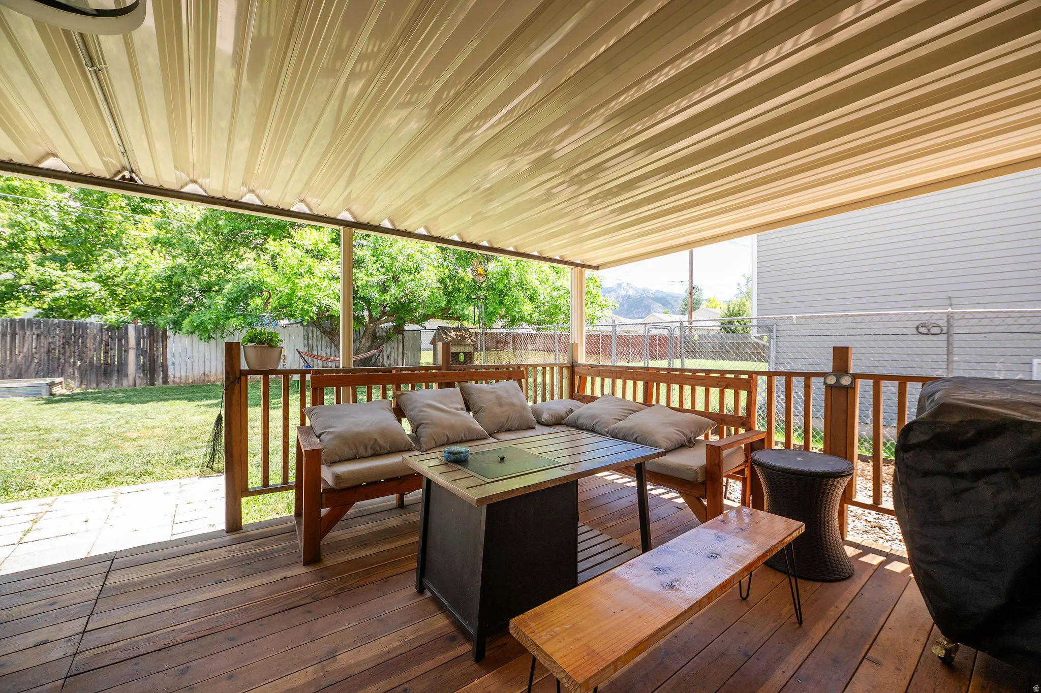 Patio furniture negotiable.
