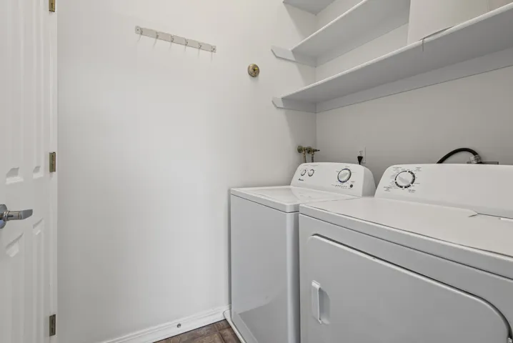 Your own laundry room in unit! Washer and dryer are included!