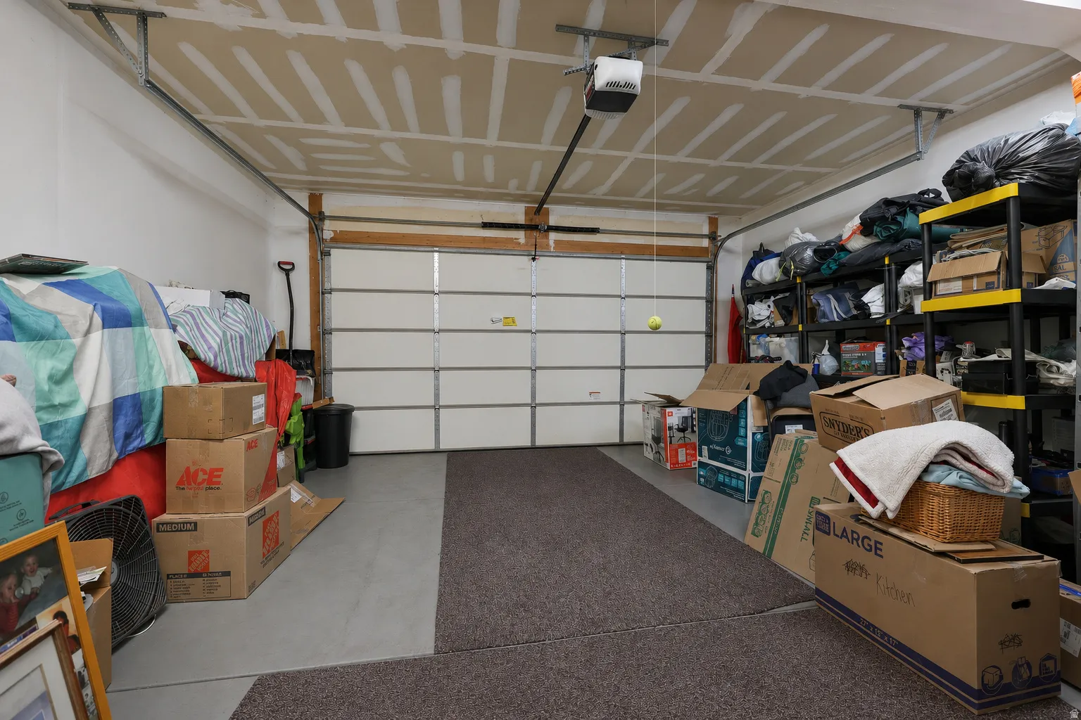 Spacious Garage - on the larger size.
