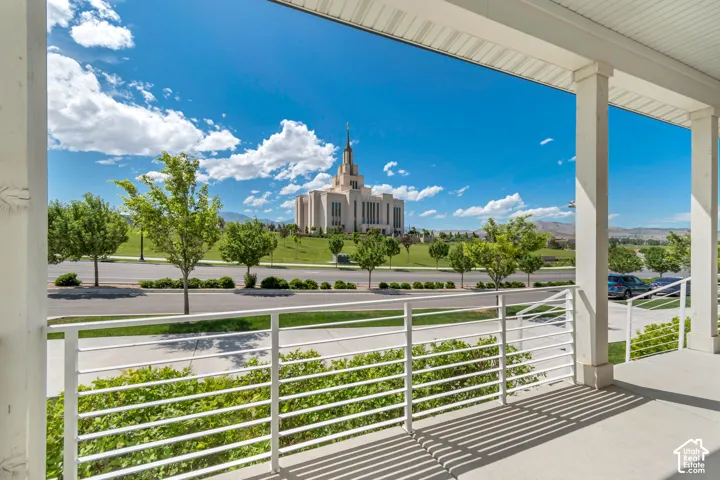 Stunning views from the front porch