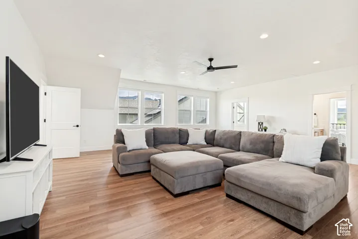 The spacious guest loft suites features a large living area with plenty of room for relaxing