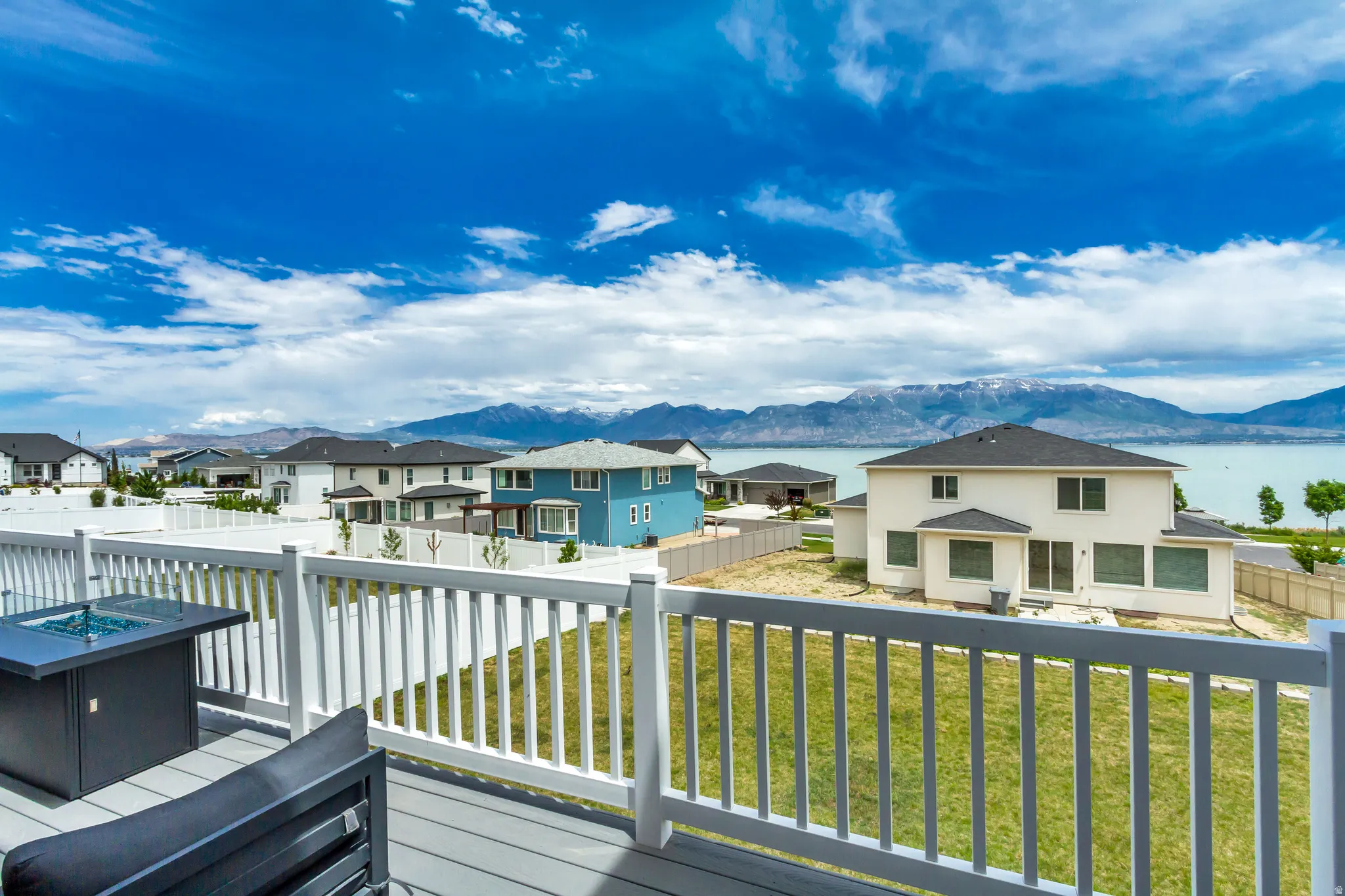 Stunning views from back deck!