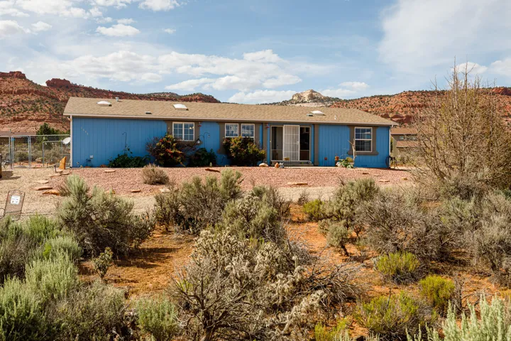 Front of home with Red Rock views!