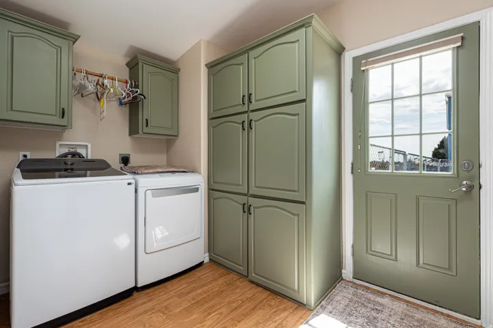 Laundry room and mud room