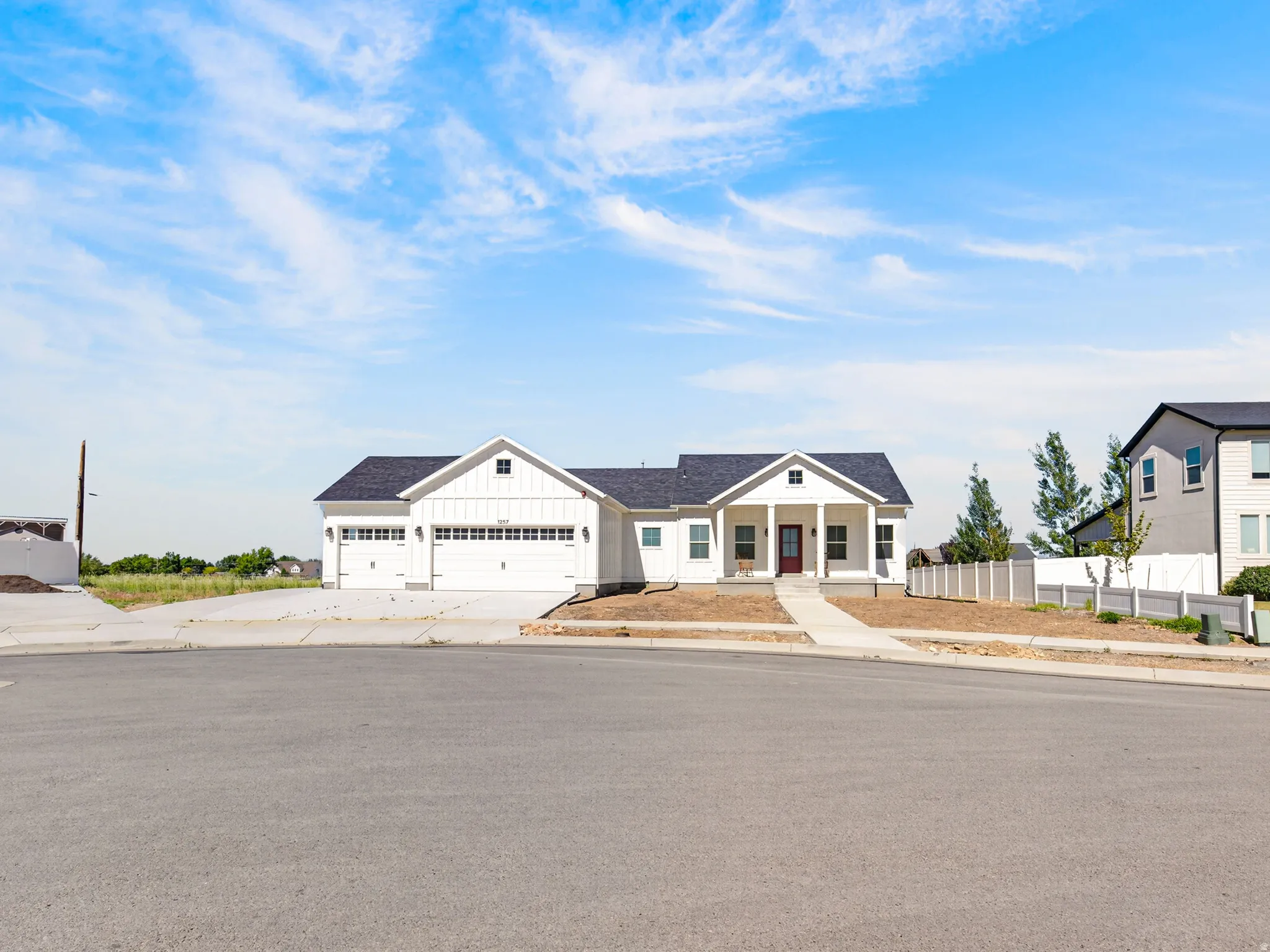Full view of the home