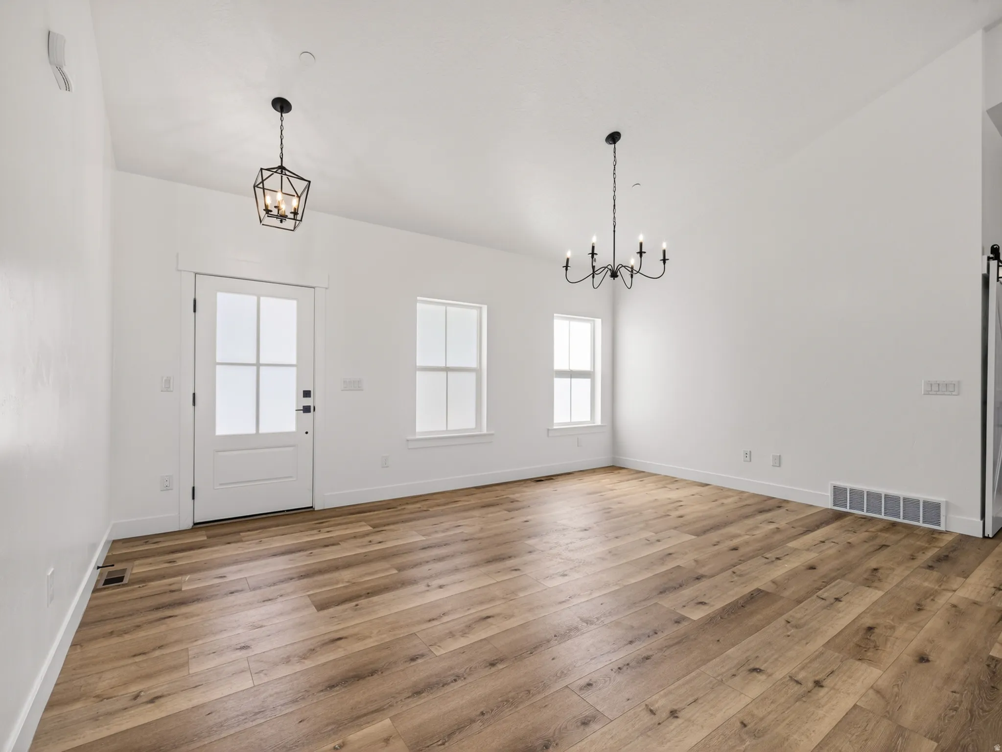 Large entry space