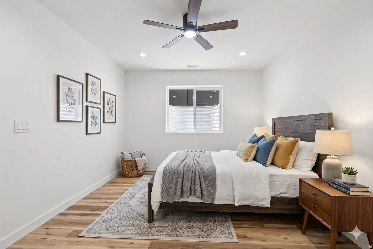 Virtually Staged Room