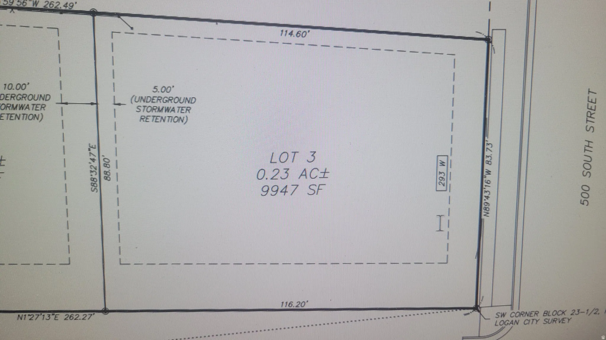 Lot Plat Map