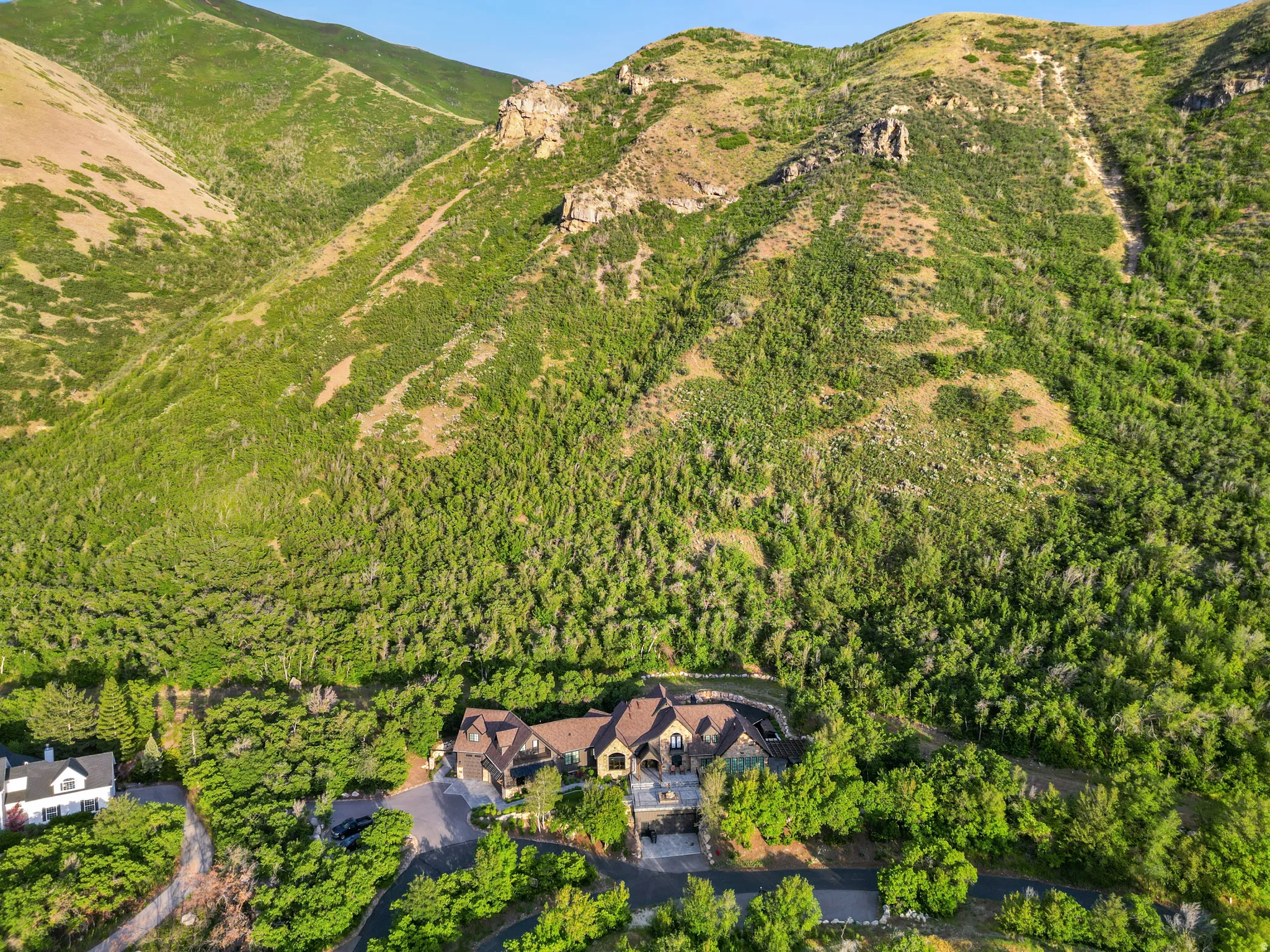 you own 8.73 acres all the way up to the HOLE IN THE ROCK! and down to the creek!