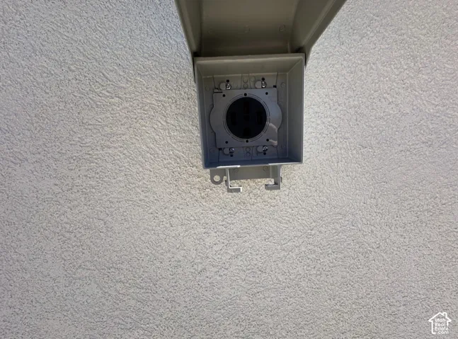 240V plug on the side of the house to plug in your RV