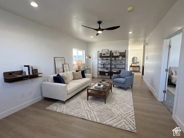 Living room - Virtually Staged to give you an idea of space planning