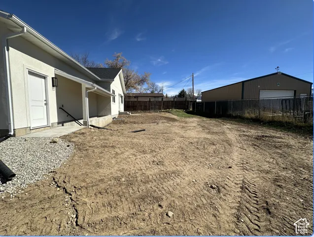 Expansive undeveloped yard space offering significant customization potential