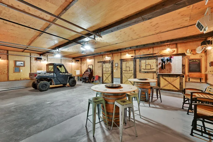 Projector room and parking