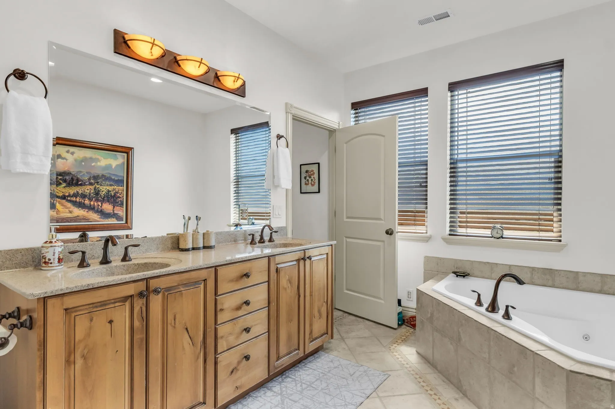 Level 2 master suite bathroom