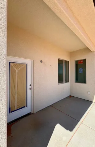 Casita covered patio