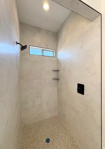 Main house primary shower