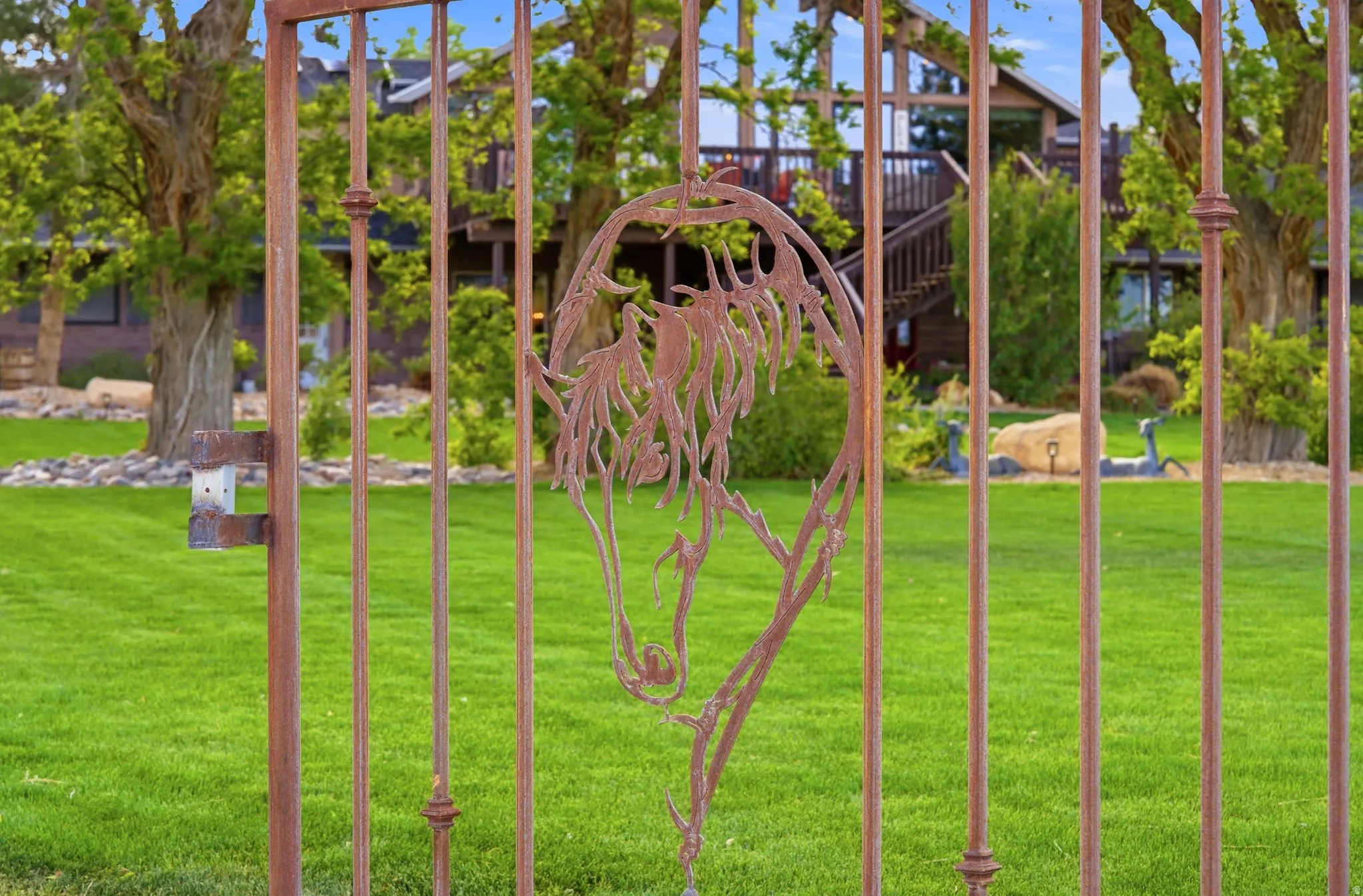 Decorative gate, 1 of two.