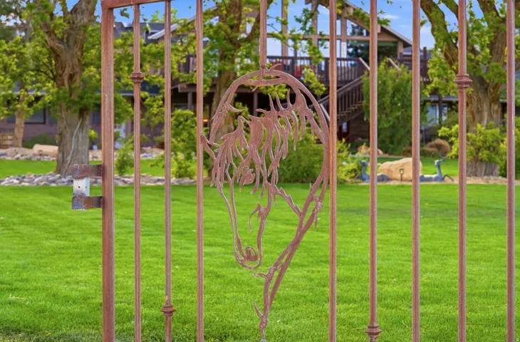Decorative gate, 1 of two.