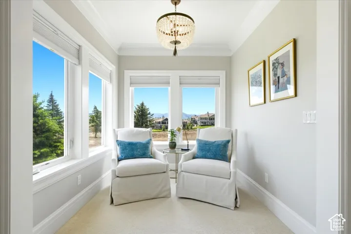 Sitting room in Master Bedroom