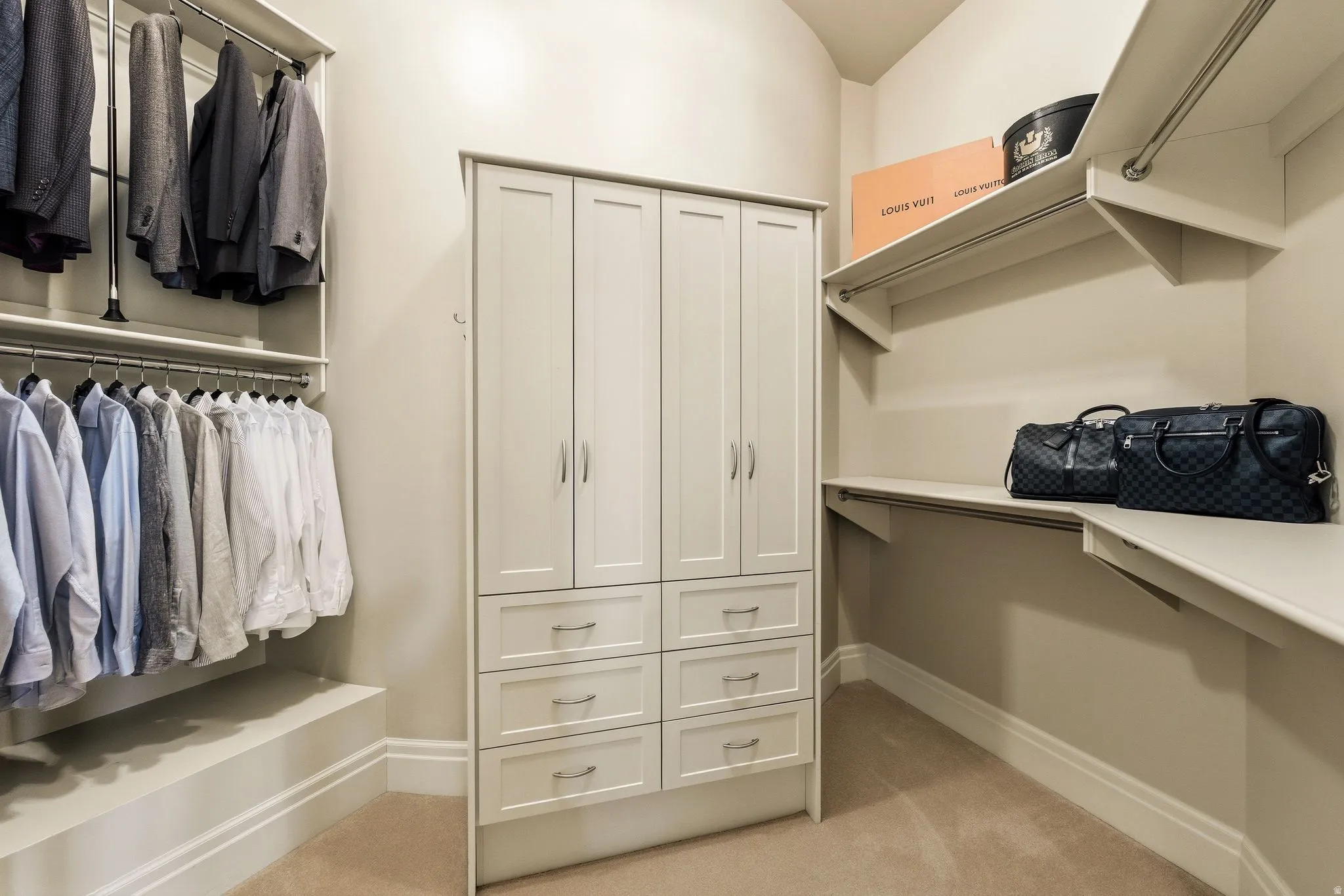 Primary Suite His and Hers Closets