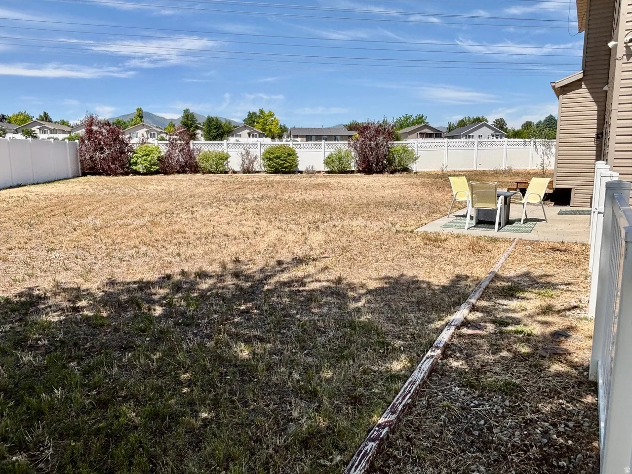 Fully fenced and private
