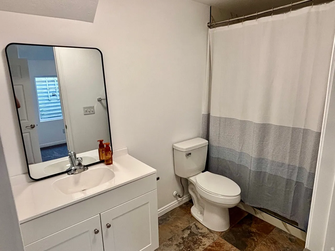 Basement bathroom