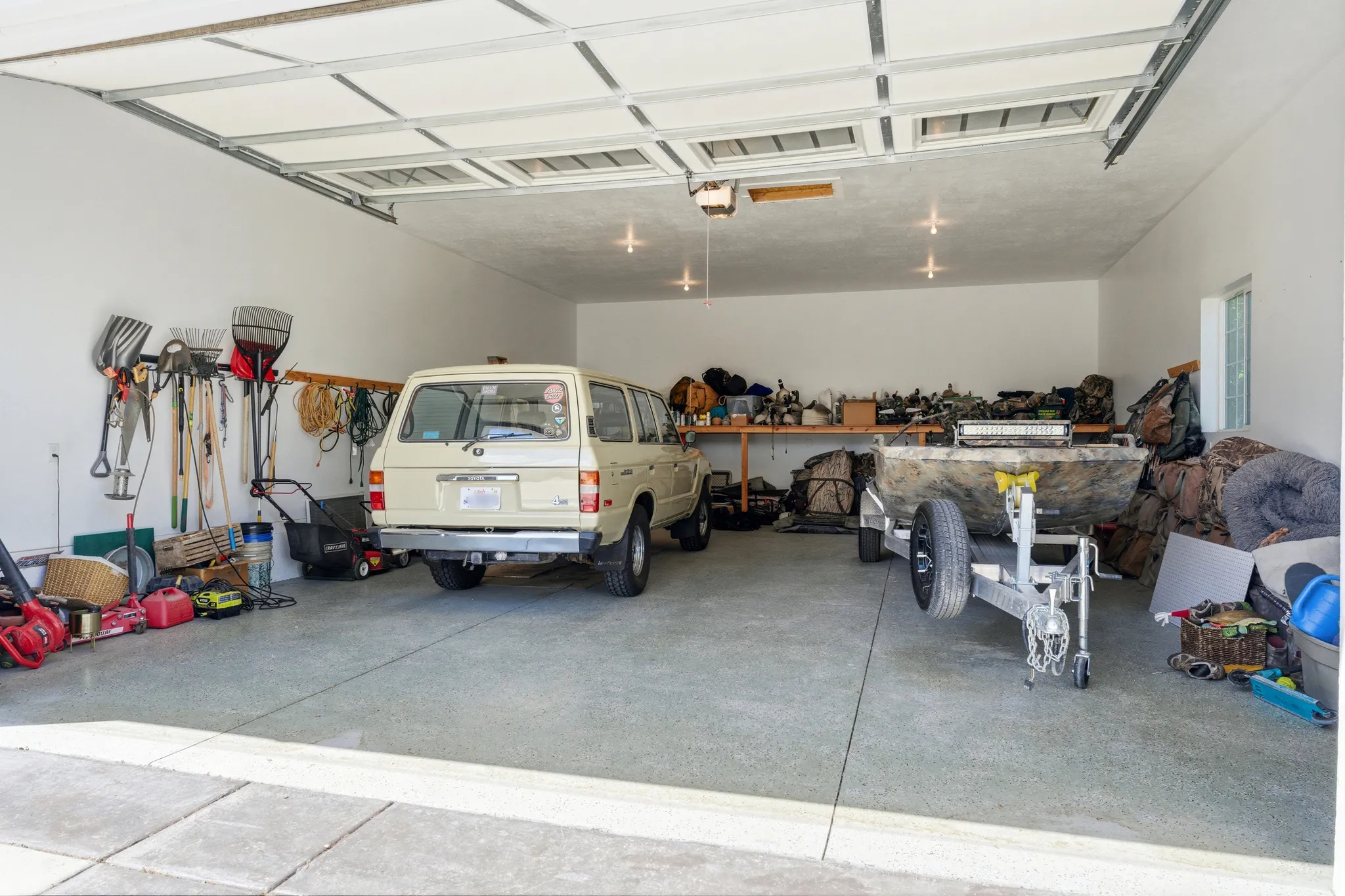 Detached oversized garage