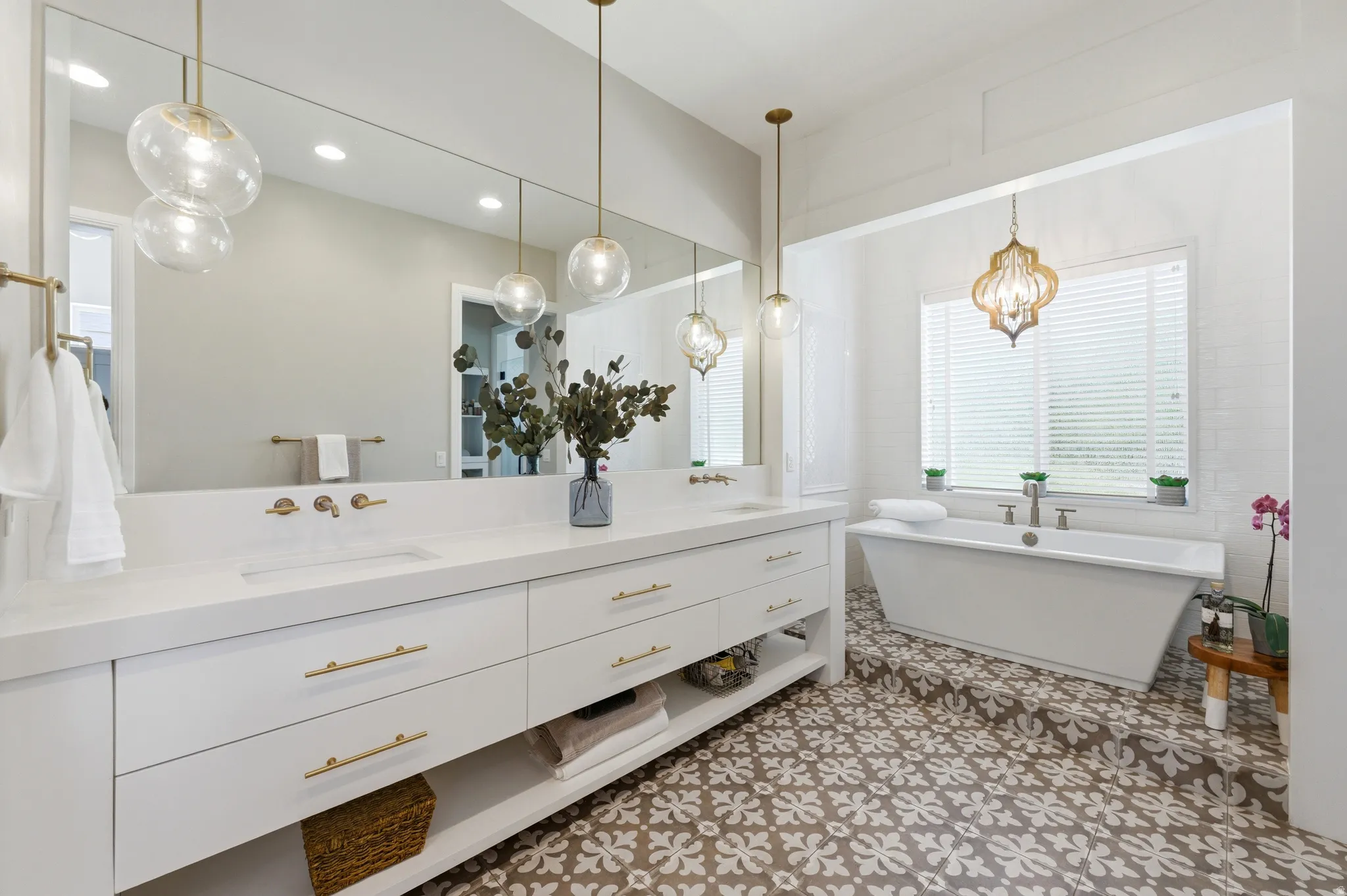 Primary Bathroom with soaking tub