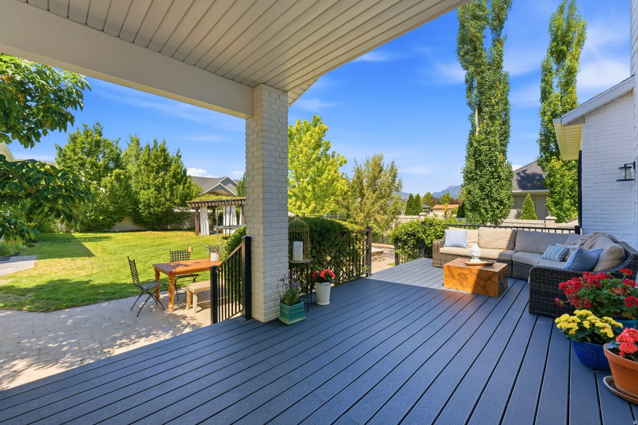 Large Covered Porch