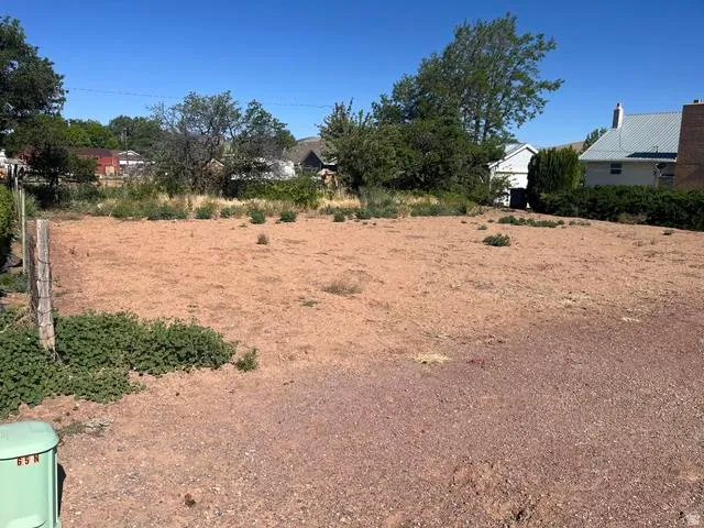 Expansive, level lot featuring a clear building area and partial perimeter fencing