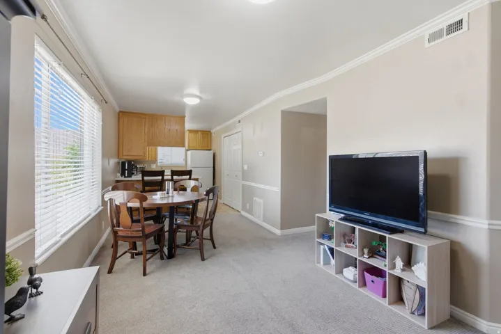 Open-concept living space