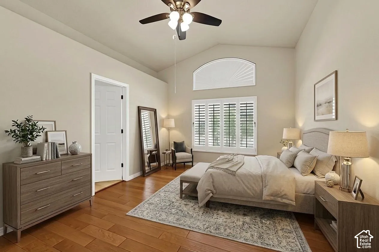 Primary BedroomVirtually staged