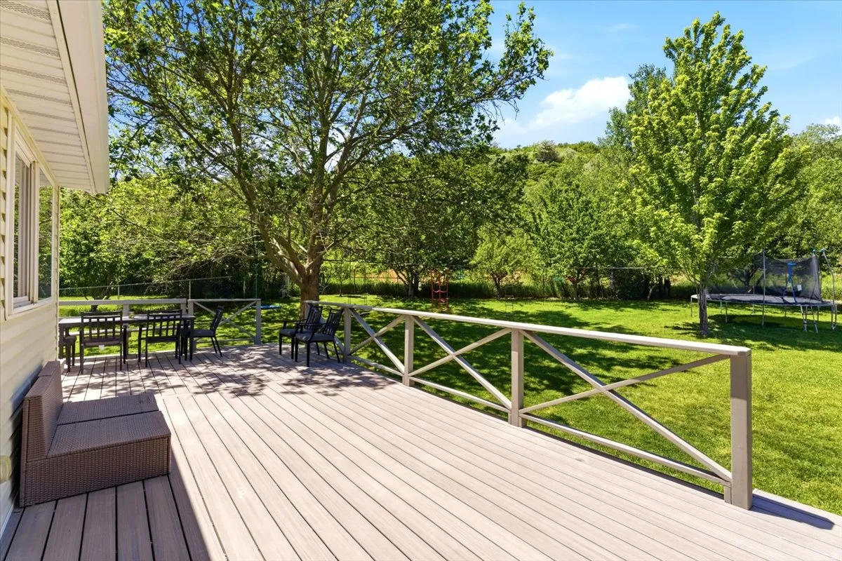 Amazing nearly half acre yard - great for entertaining!