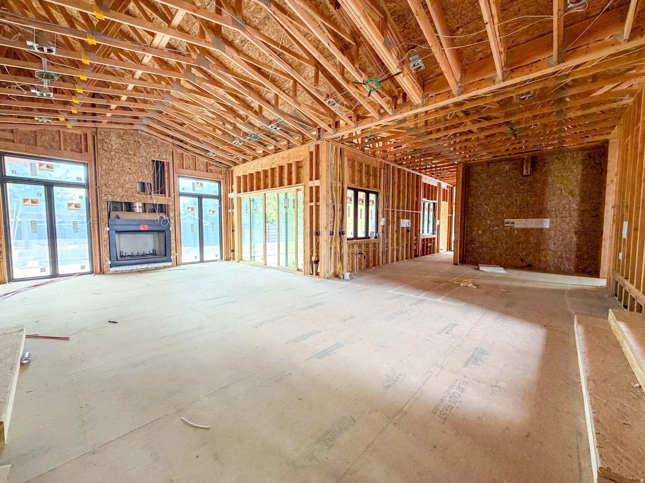 Spacious Kitchen and Family Room area