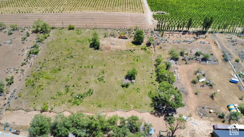Expansive undeveloped parcel featuring varied terrain, mature trees, and a perimeter fence