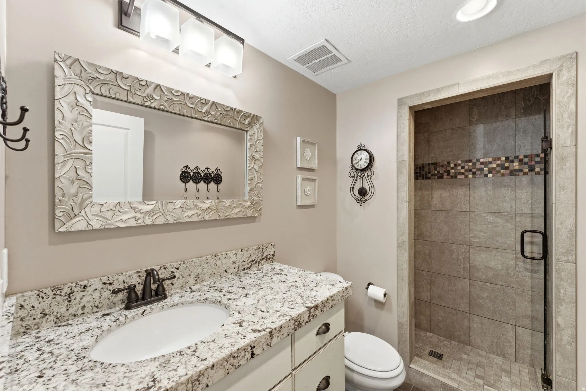 3/4 basement bathroom