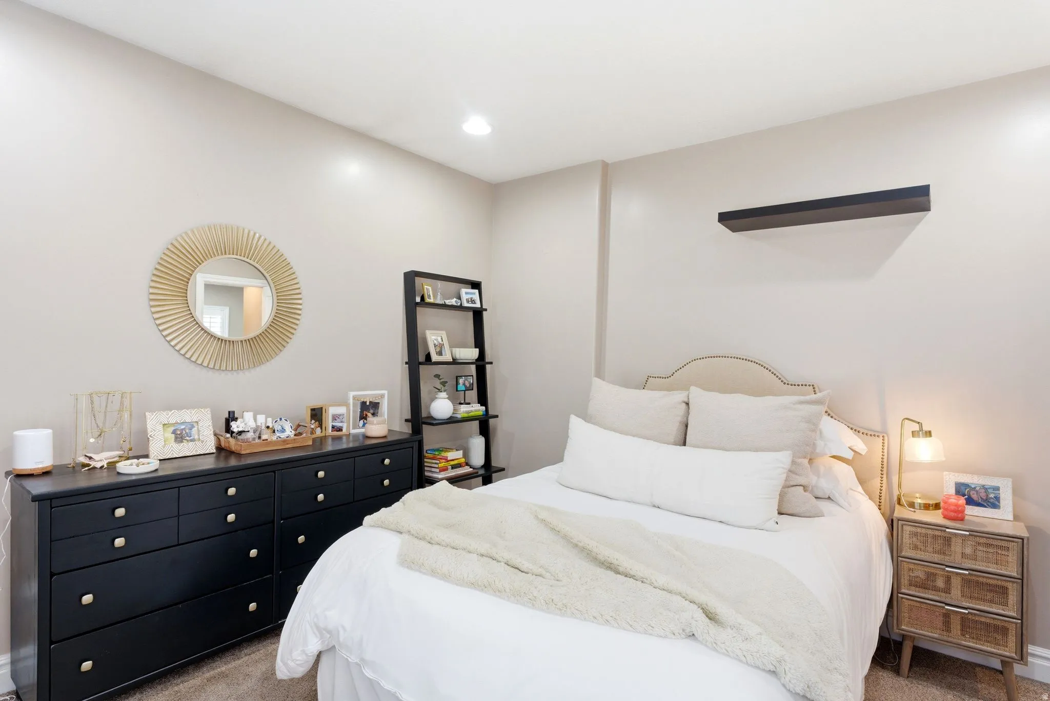 Basement bedroom
