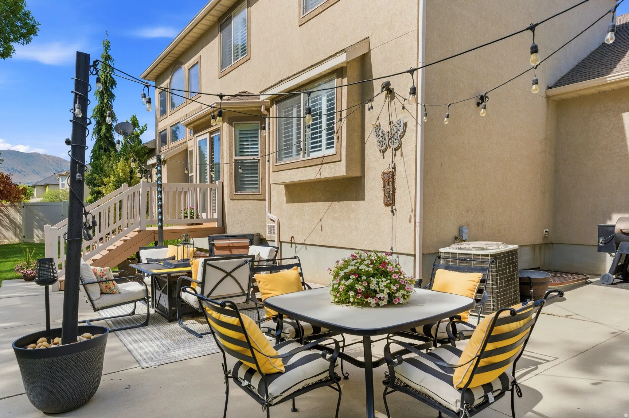 Back patio