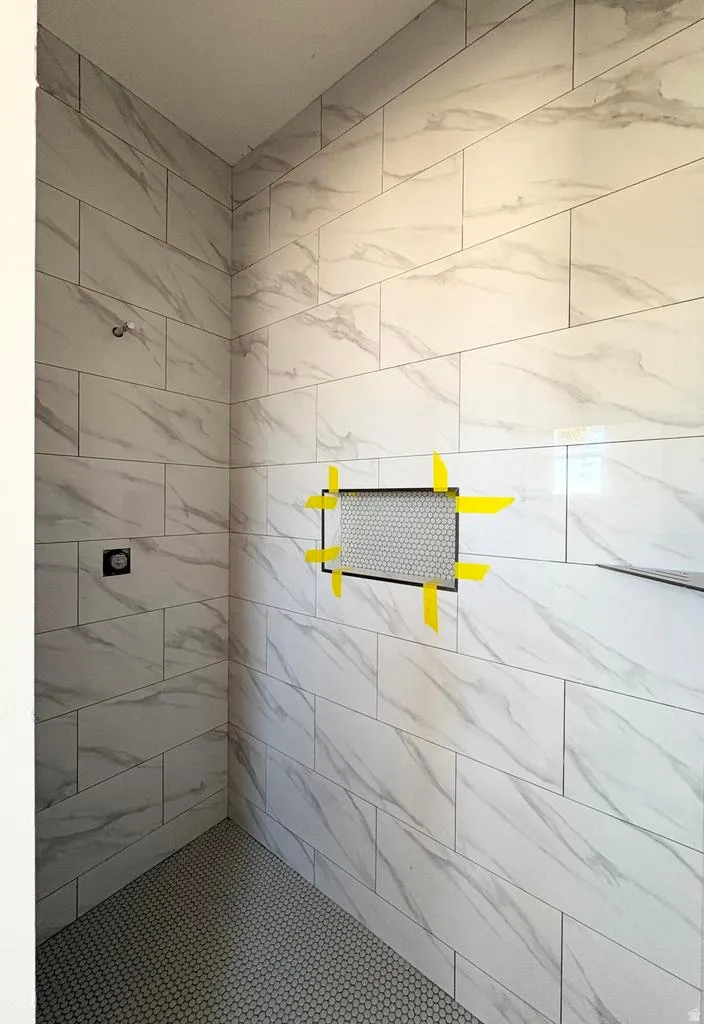 Main floor primary shower