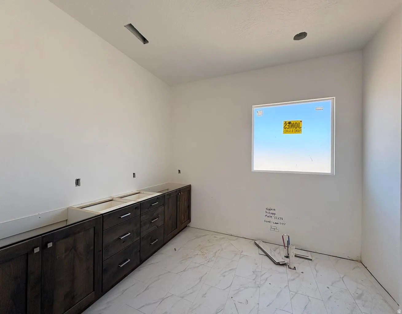 Main floor bath stand alone tub