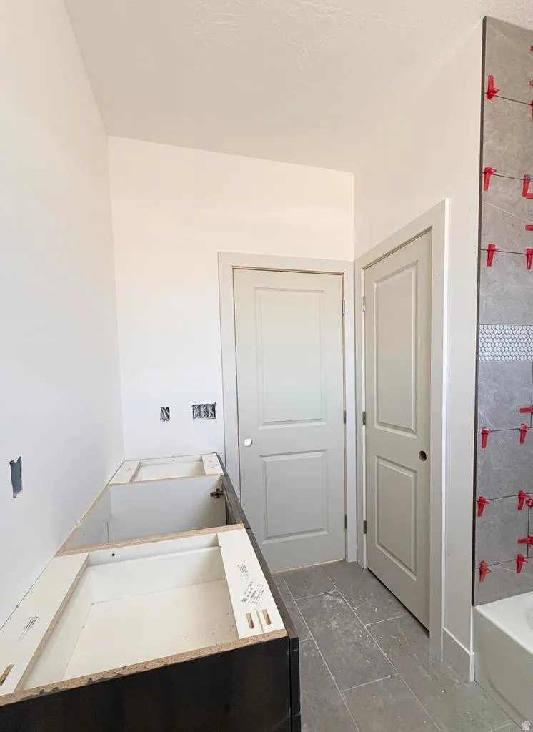 2nd floor hall bath linen closet