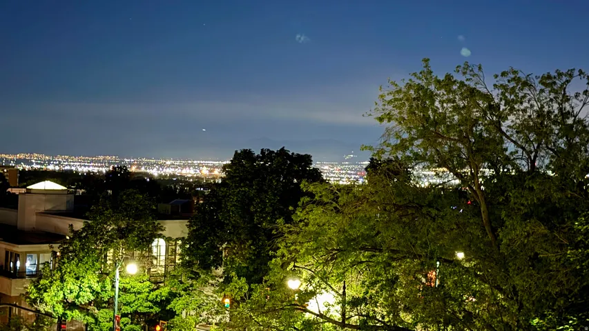 Expansive cityscape panorama from an elevated perspective