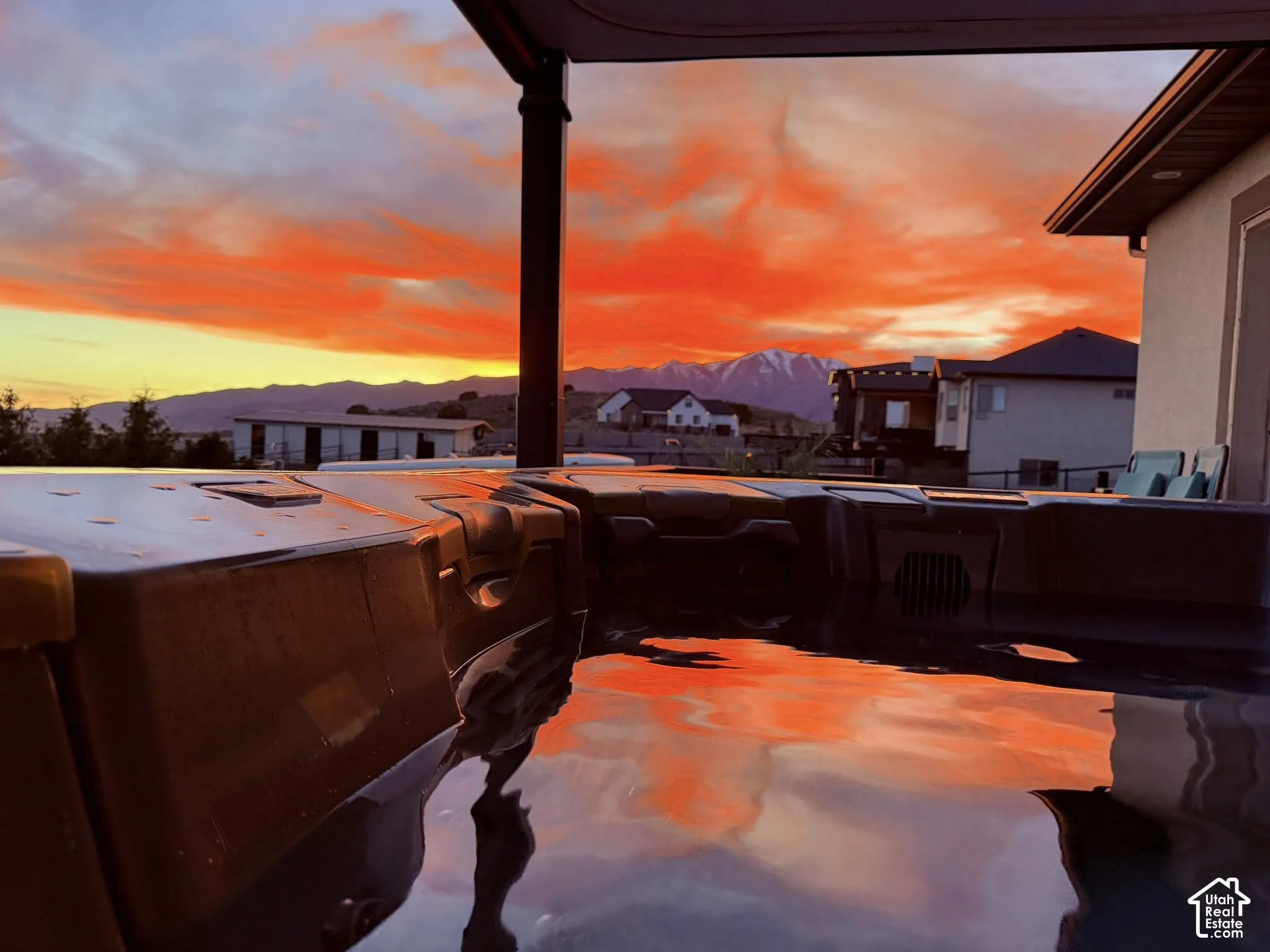 Hot Tub on the deck