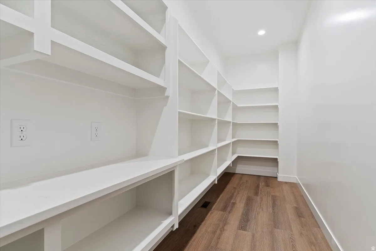 Hidden Pantry behind kitchen