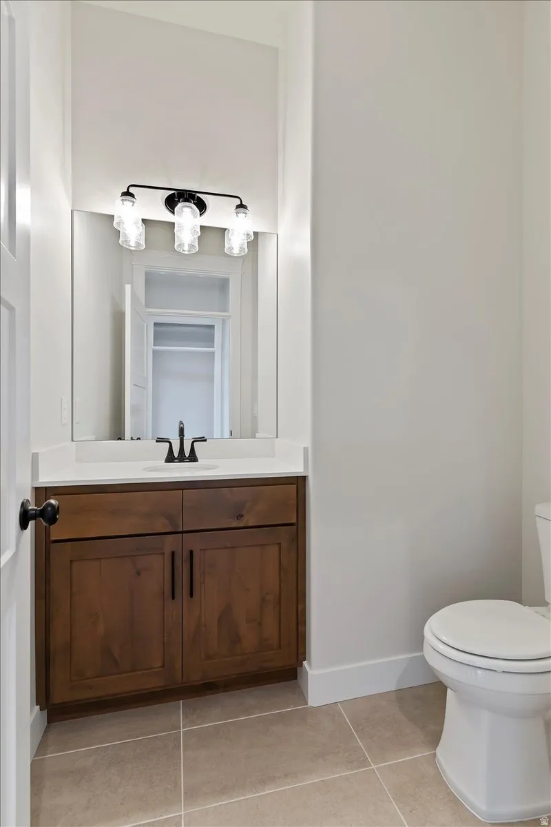 Upstairs Half Bathroom