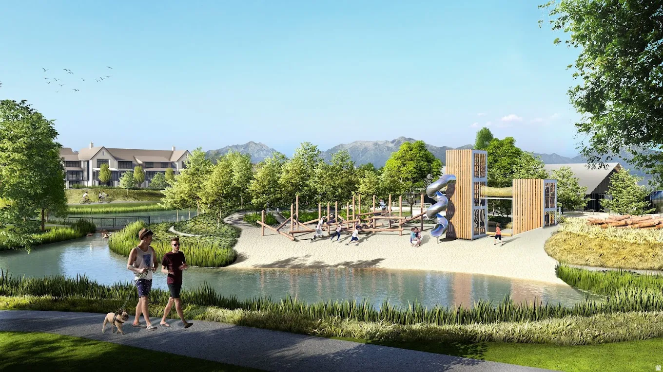 One of 48 parks all included in the HOA