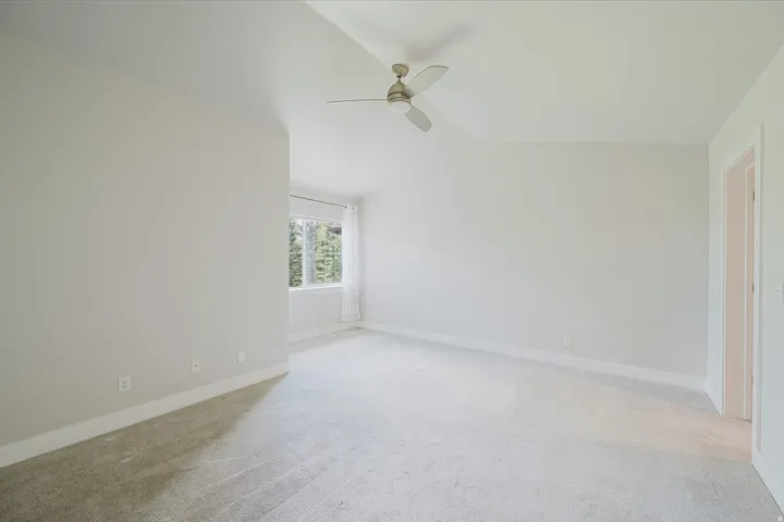 Primary bedroom is very large, with walk-in closet and ensuite full bath.