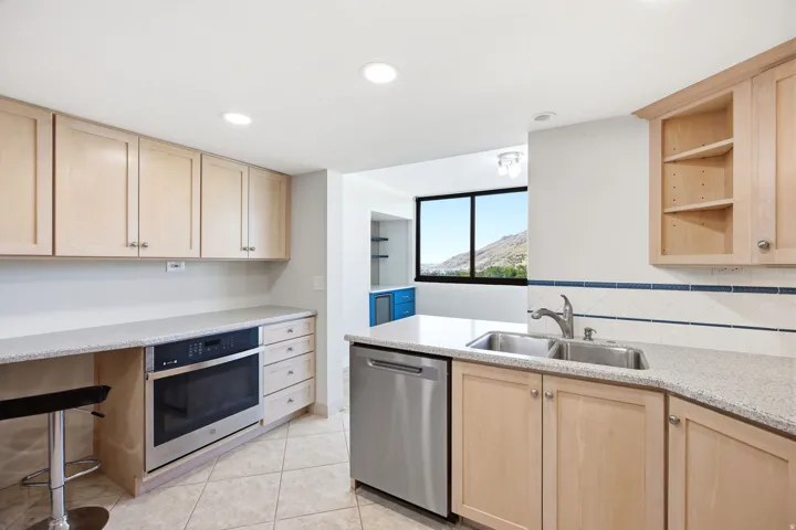 Brand new stainless steel appliances.